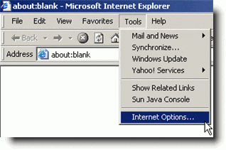 Cookie-Einstellung Internet Explorer 6 Part1